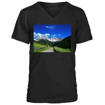 Mountains Men's V-Neck T-Shirt