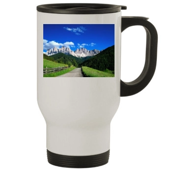 Mountains Stainless Steel Travel Mug