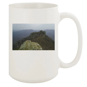 Mountains 15oz White Mug