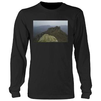 Mountains Men's Heavy Long Sleeve TShirt