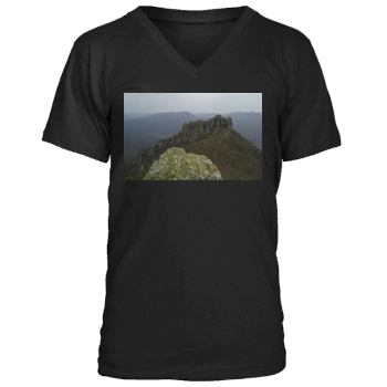 Mountains Men's V-Neck T-Shirt