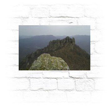 Mountains Metal Wall Art