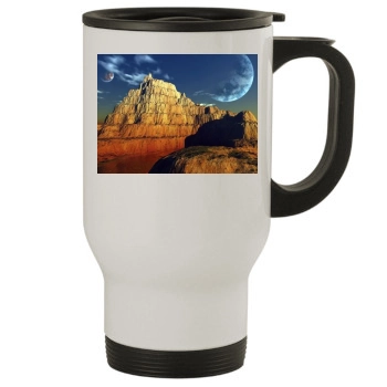 Mountains Stainless Steel Travel Mug