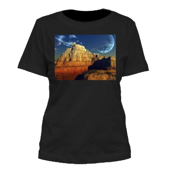 Mountains Women's Cut T-Shirt