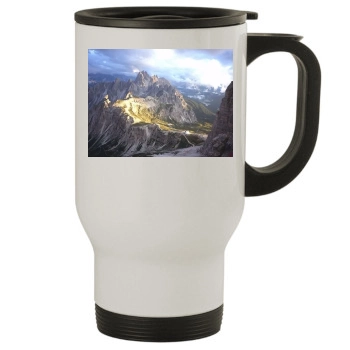 Mountains Stainless Steel Travel Mug