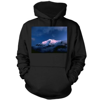 Mountains Mens Pullover Hoodie Sweatshirt