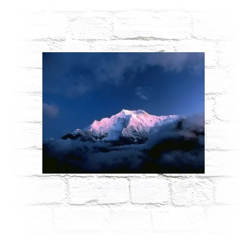 Mountains Metal Wall Art