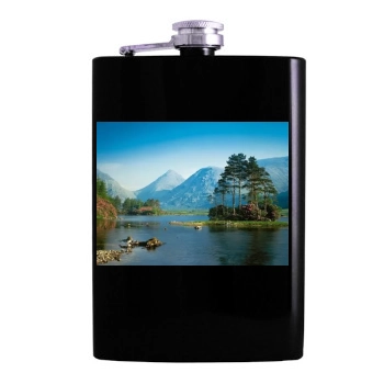 Mountains Hip Flask