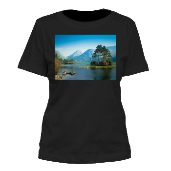 Mountains Women's Cut T-Shirt