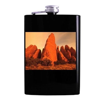 Mountains Hip Flask