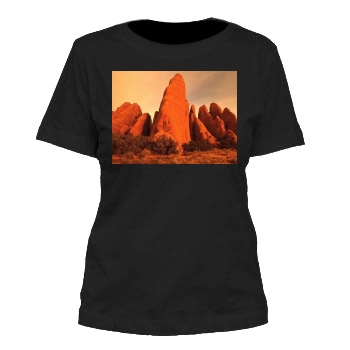 Mountains Women's Cut T-Shirt