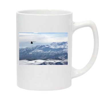 Mountains 14oz White Statesman Mug