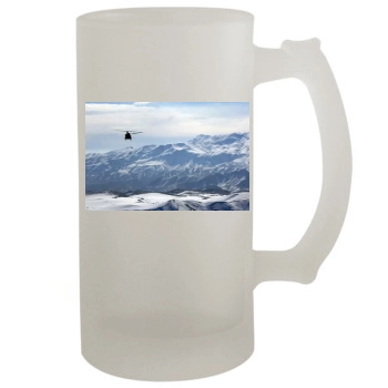 Mountains 16oz Frosted Beer Stein