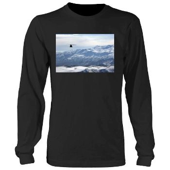 Mountains Men's Heavy Long Sleeve TShirt