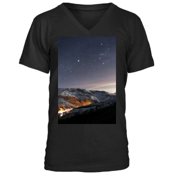 Mountains Men's V-Neck T-Shirt