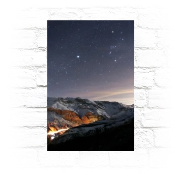 Mountains Metal Wall Art