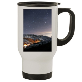 Mountains Stainless Steel Travel Mug