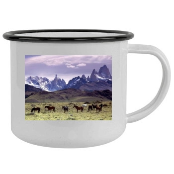 Mountains Camping Mug