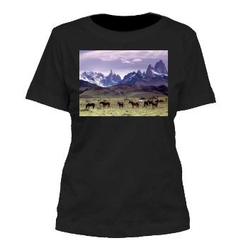 Mountains Women's Cut T-Shirt