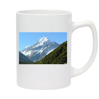 Mountains 14oz White Statesman Mug