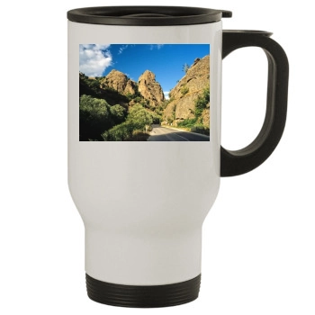 Mountains Stainless Steel Travel Mug