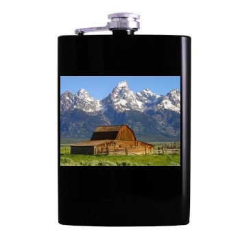 Mountains Hip Flask