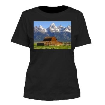 Mountains Women's Cut T-Shirt