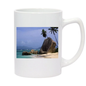 Mountains 14oz White Statesman Mug