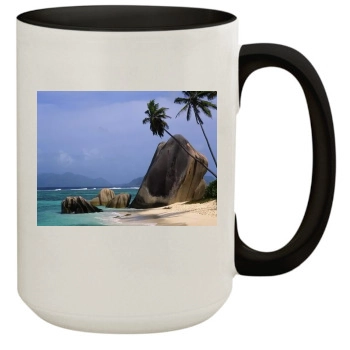 Mountains 15oz Colored Inner & Handle Mug