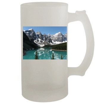 Mountains 16oz Frosted Beer Stein