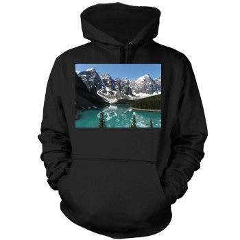 Mountains Mens Pullover Hoodie Sweatshirt