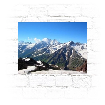 Mountains Metal Wall Art