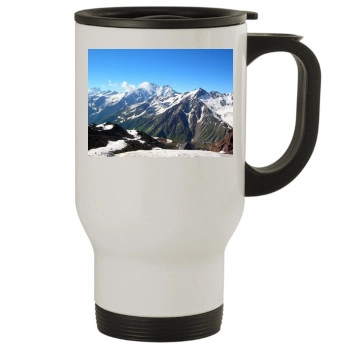 Mountains Stainless Steel Travel Mug