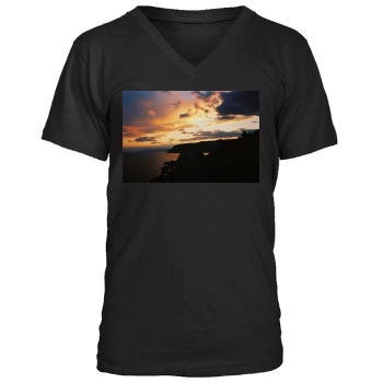 Mountains Men's V-Neck T-Shirt