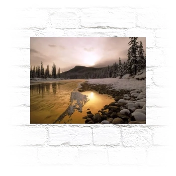 Mountains Metal Wall Art