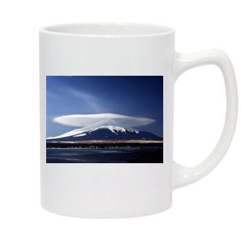 Mountains 14oz White Statesman Mug