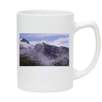 Mountains 14oz White Statesman Mug