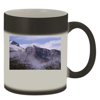 Mountains Color Changing Mug