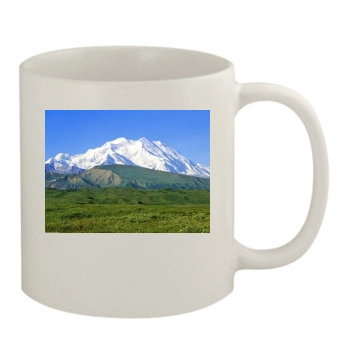 Mountains 11oz White Mug