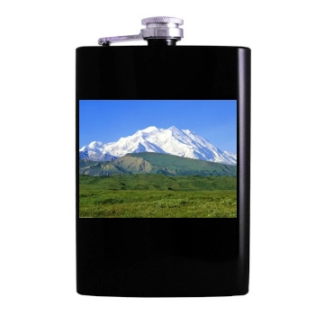 Mountains Hip Flask