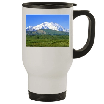 Mountains Stainless Steel Travel Mug