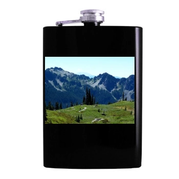 Mountains Hip Flask