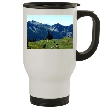 Mountains Stainless Steel Travel Mug