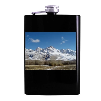 Mountains Hip Flask