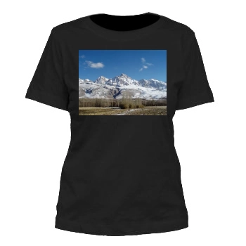 Mountains Women's Cut T-Shirt