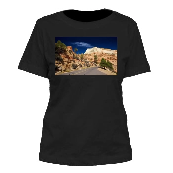 Mountains Women's Cut T-Shirt