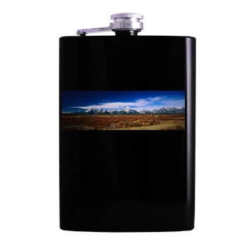 Mountains Hip Flask