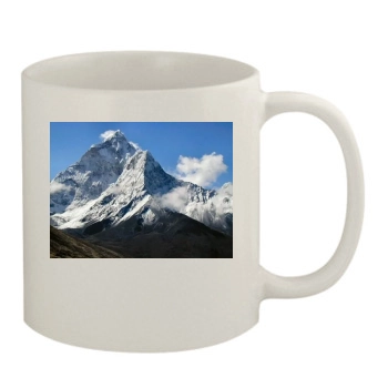 Mountains 11oz White Mug