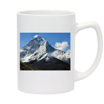 Mountains 14oz White Statesman Mug