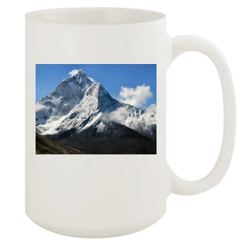 Mountains 15oz White Mug